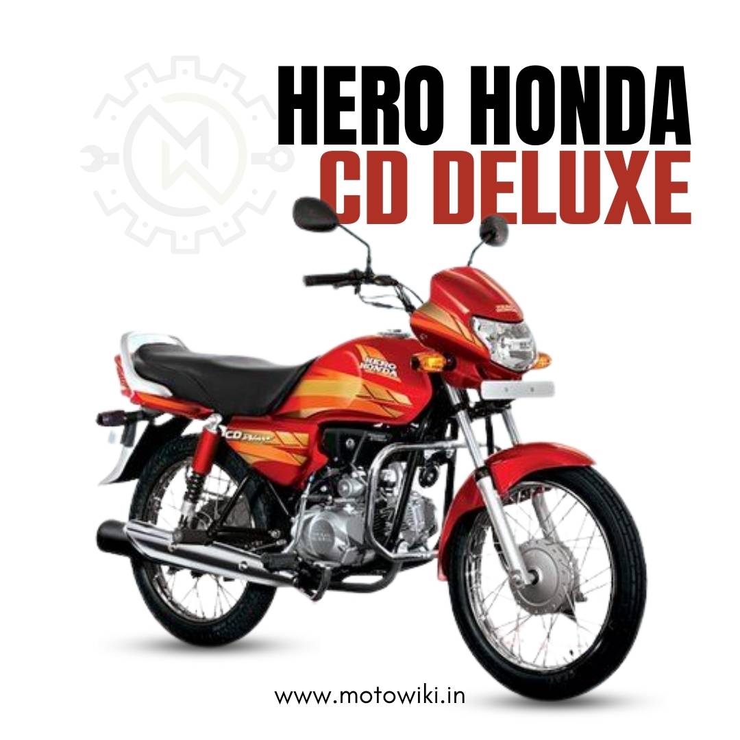 Hero Honda CD Deluxe commuter bike with fuel-efficient 97.2cc engine