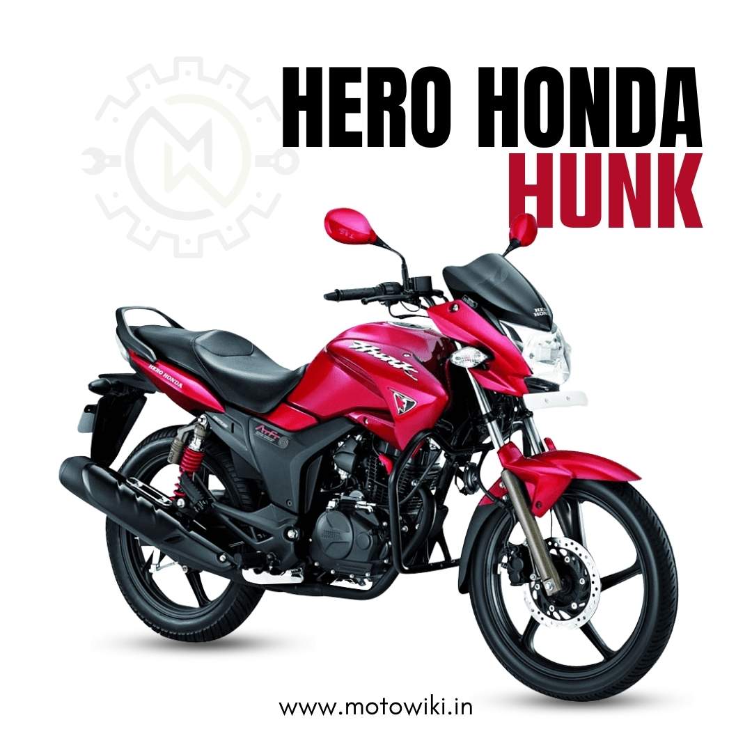 Hero Honda Hunk muscular commuter bike with 150cc engine and sporty design