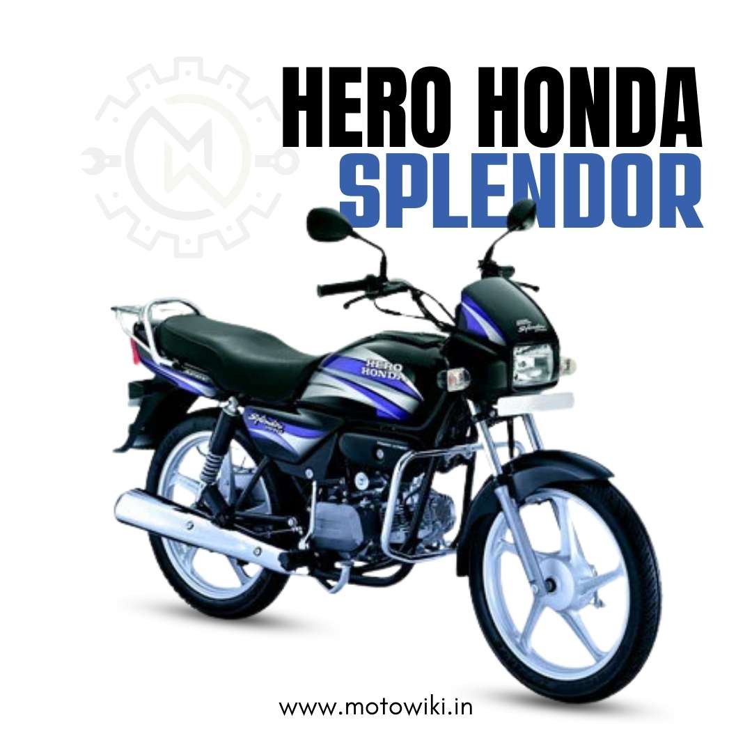 Hero Honda Splendor commuter bike with high mileage and durability