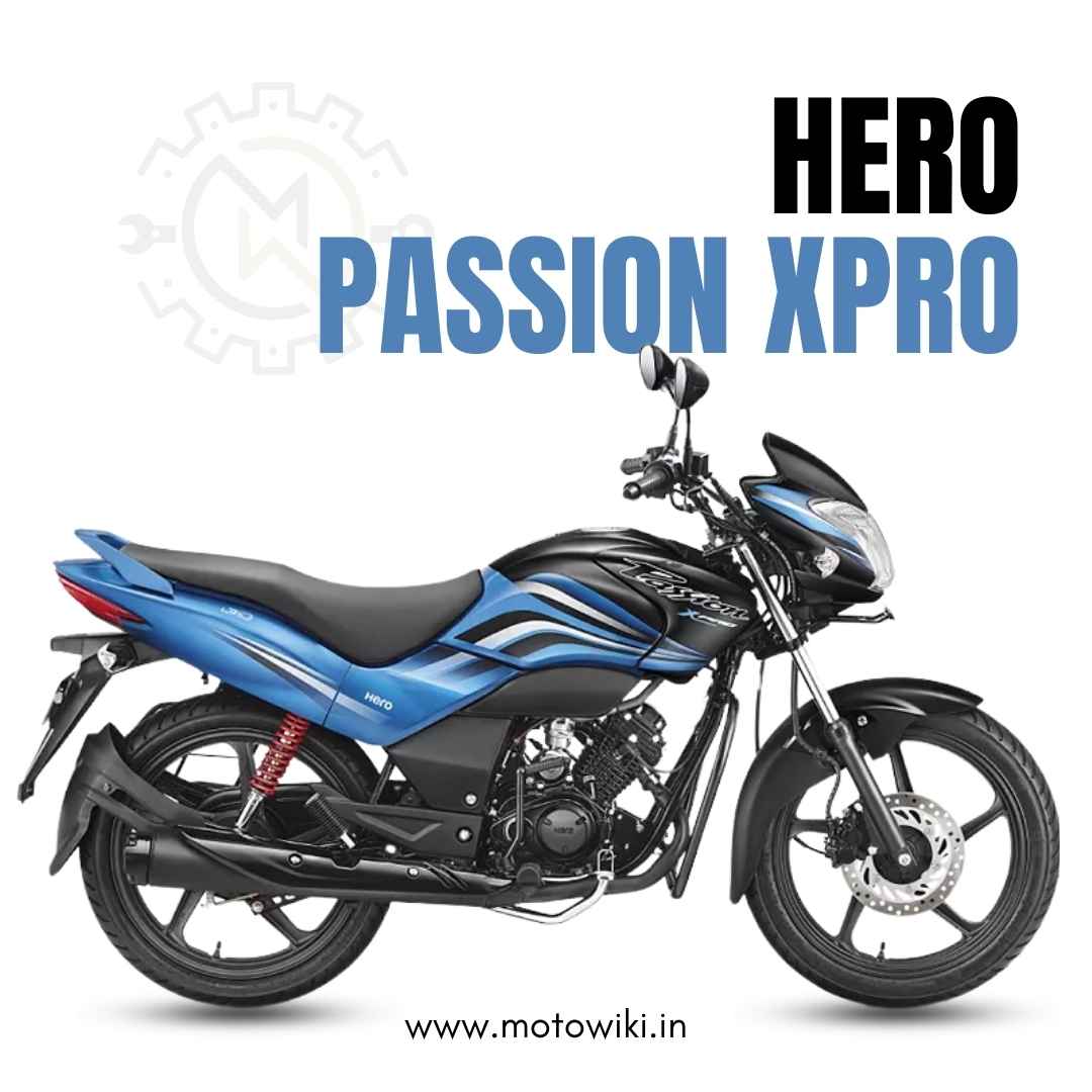 Hero Passion XPro stylish commuter bike with fuel-efficient i3S technology
