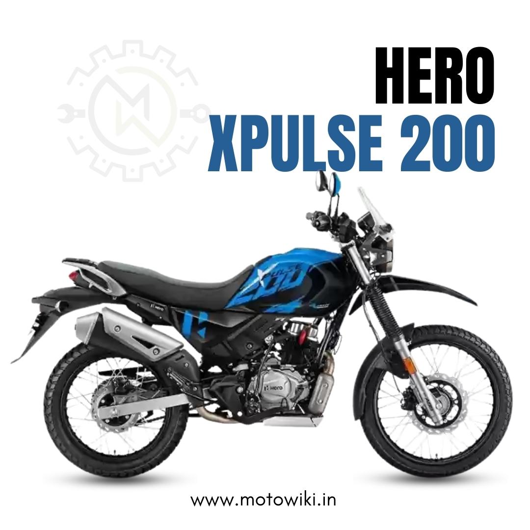 Hero Xpulse 200 adventure motorcycle with off-road capability