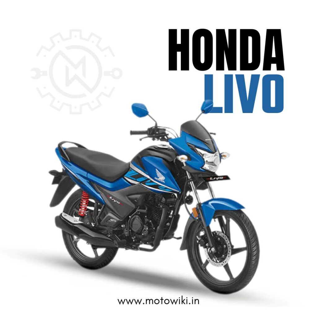 Honda Livo 110cc commuter bike with sporty graphics
