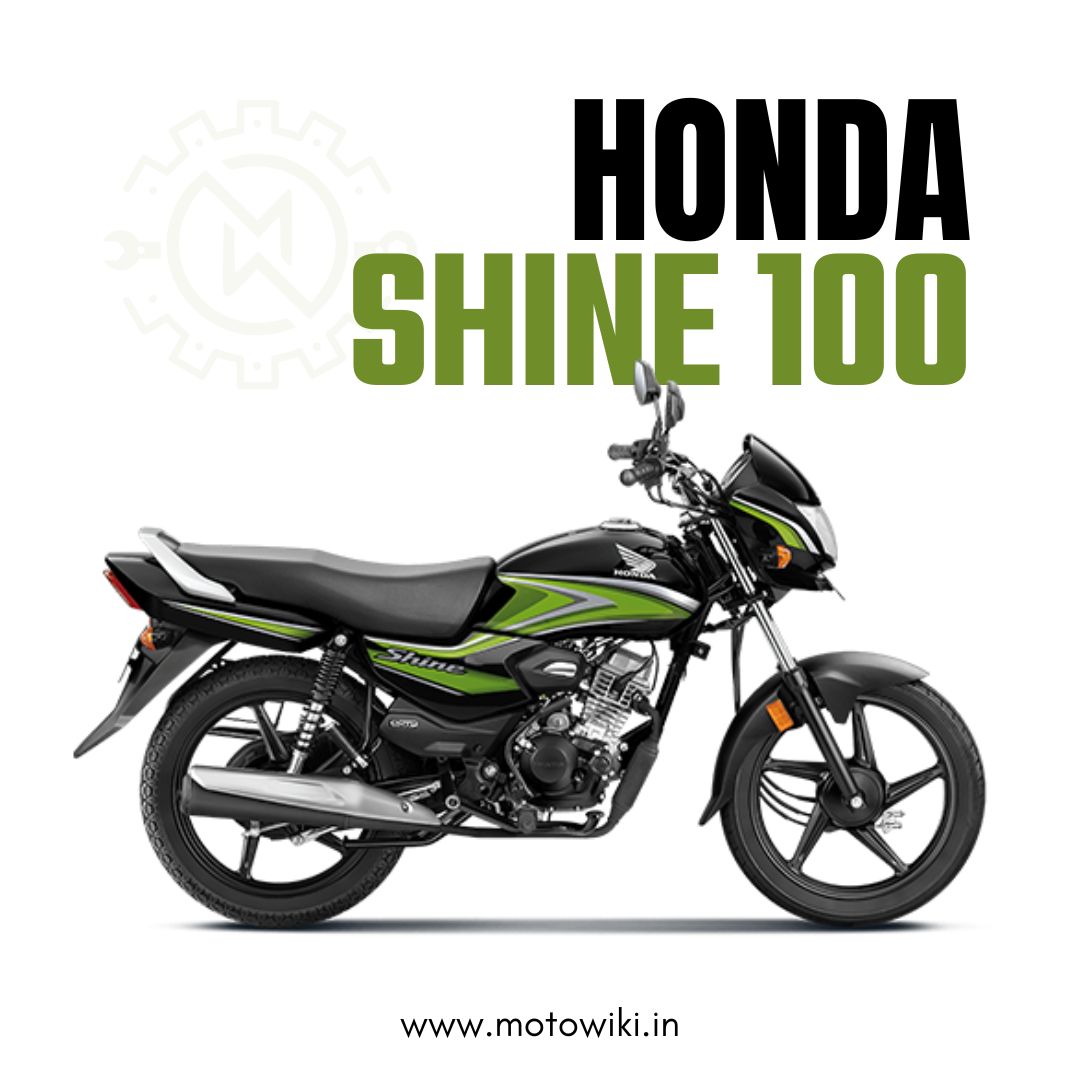 Honda Shine 100 commuter bike with fuel-efficient engine