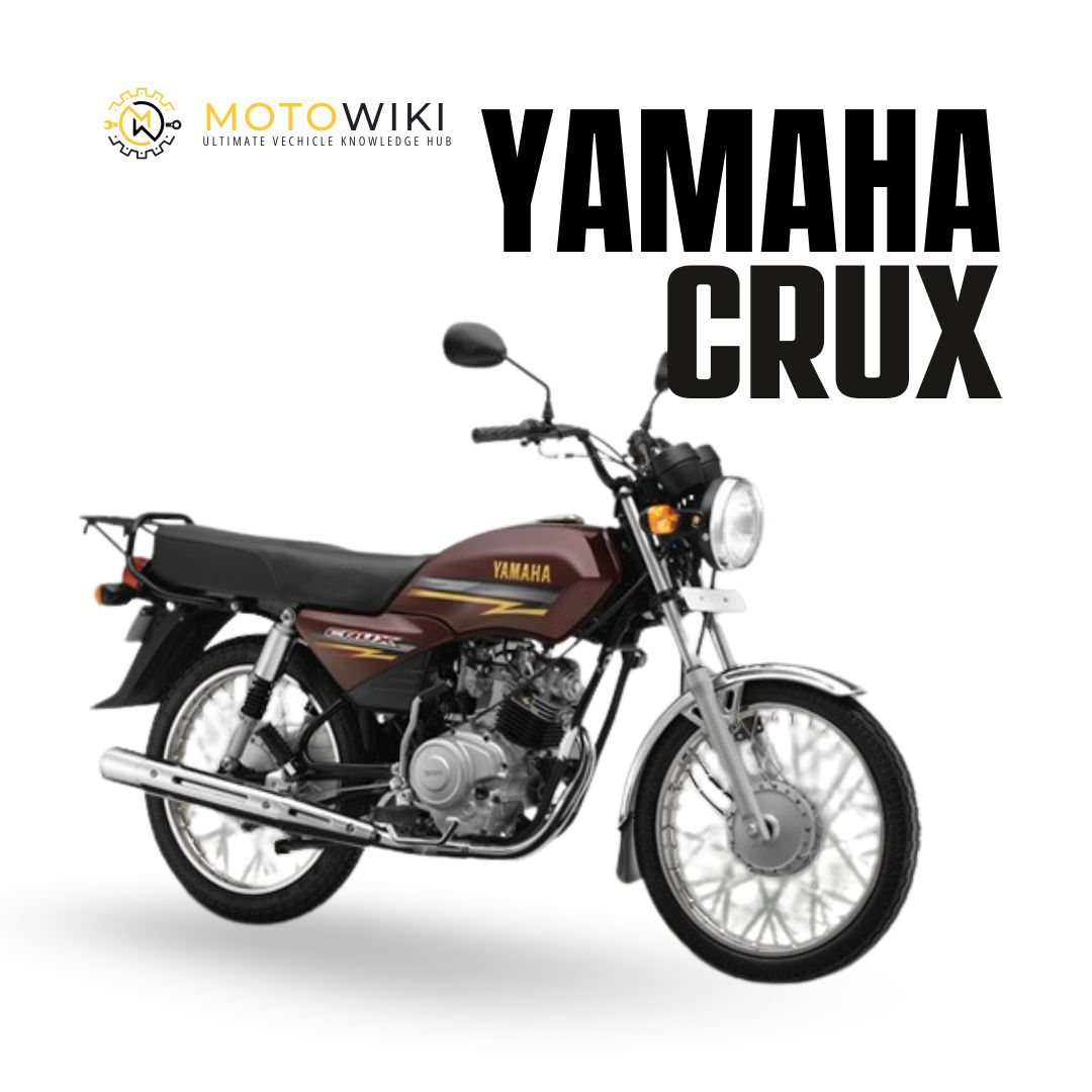Yamaha Crux commuter motorcycle with 106cc four-stroke engine