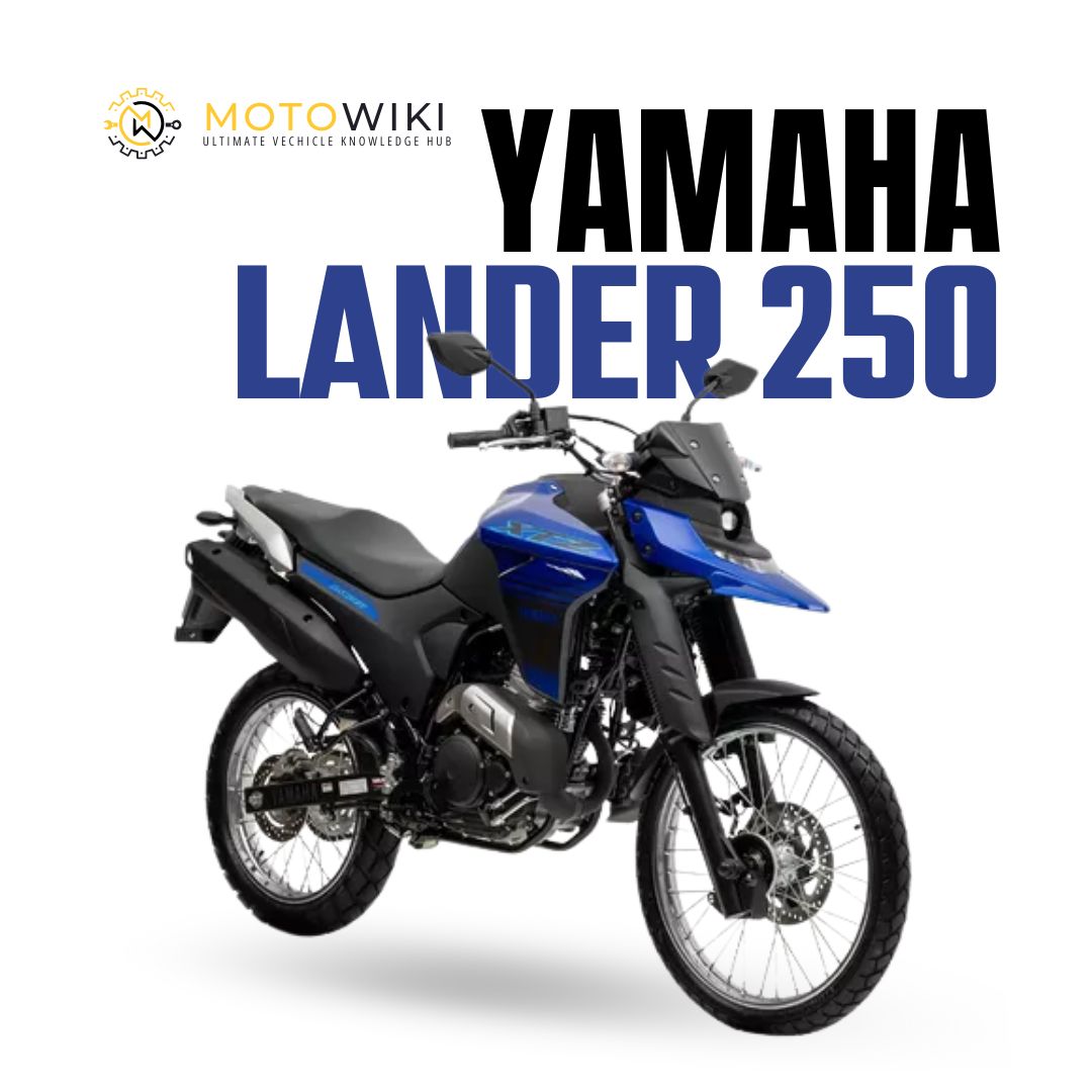 Yamaha Lander 250 dual-sport bike with rugged design
