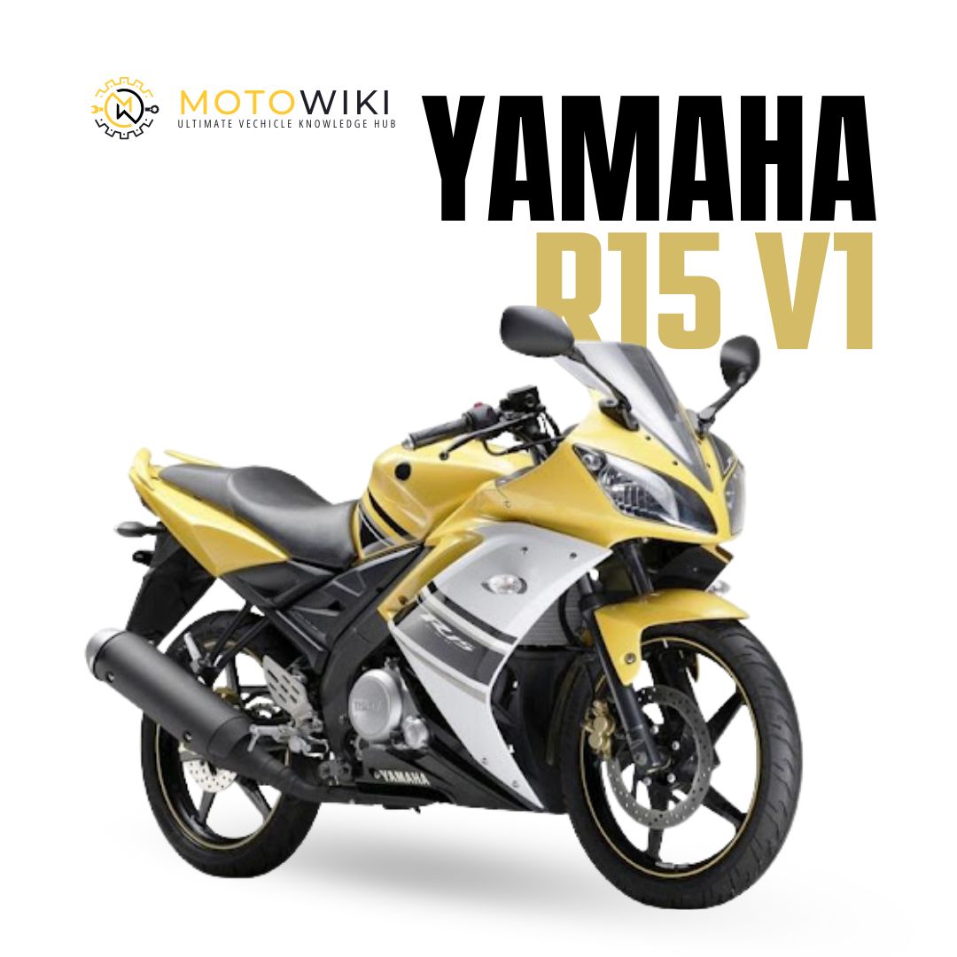 Yamaha R15 V1 full-faired sportbike with a 150cc engine