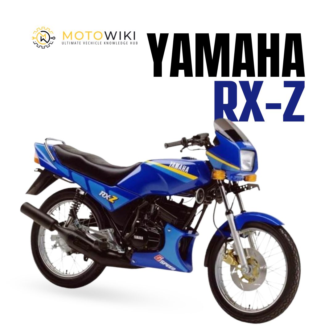 Yamaha RX-Z classic motorcycle with 135cc two-stroke engine