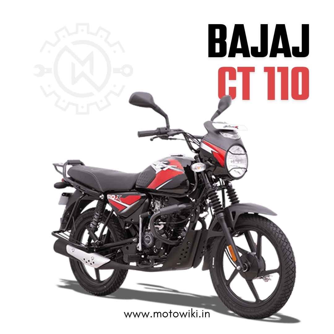 Bajaj CT 110 commuter bike with 115cc engine for daily use