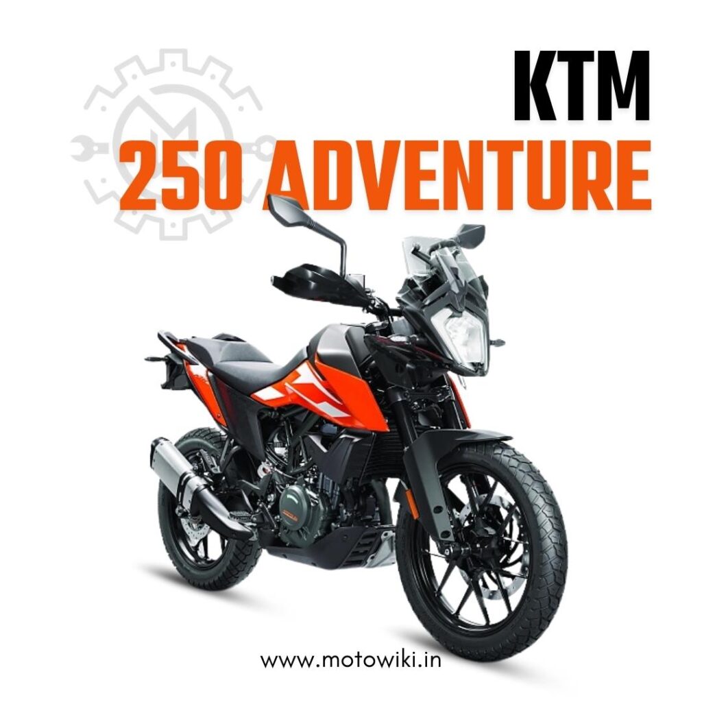 KTM 250 Adventure 2020 motorcycle with 250cc engine and off-road capability