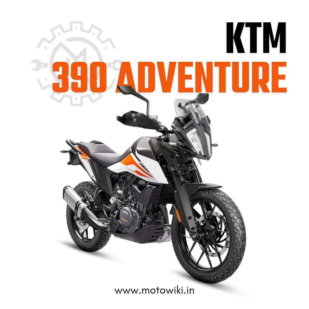 KTM 390 Adventure 2019 motorcycle with 373cc engine and off-road features